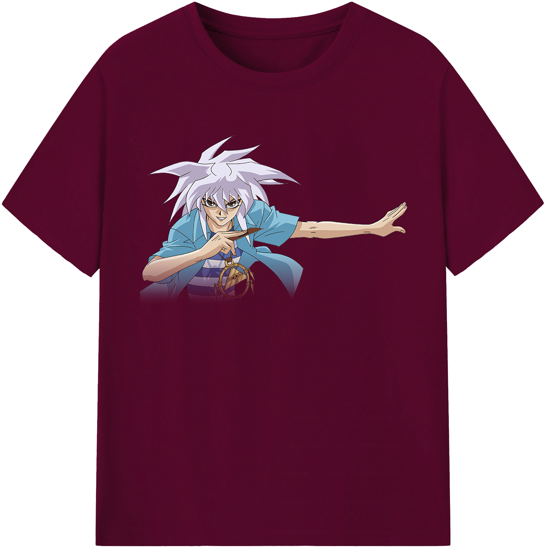 （画像用） 遊☆戯☆王 Yu-Gi-Oh! レディースカジュアルプリントTシャツ（綿100％）